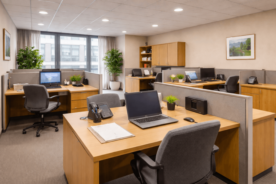 Büro in der Firma Dresden